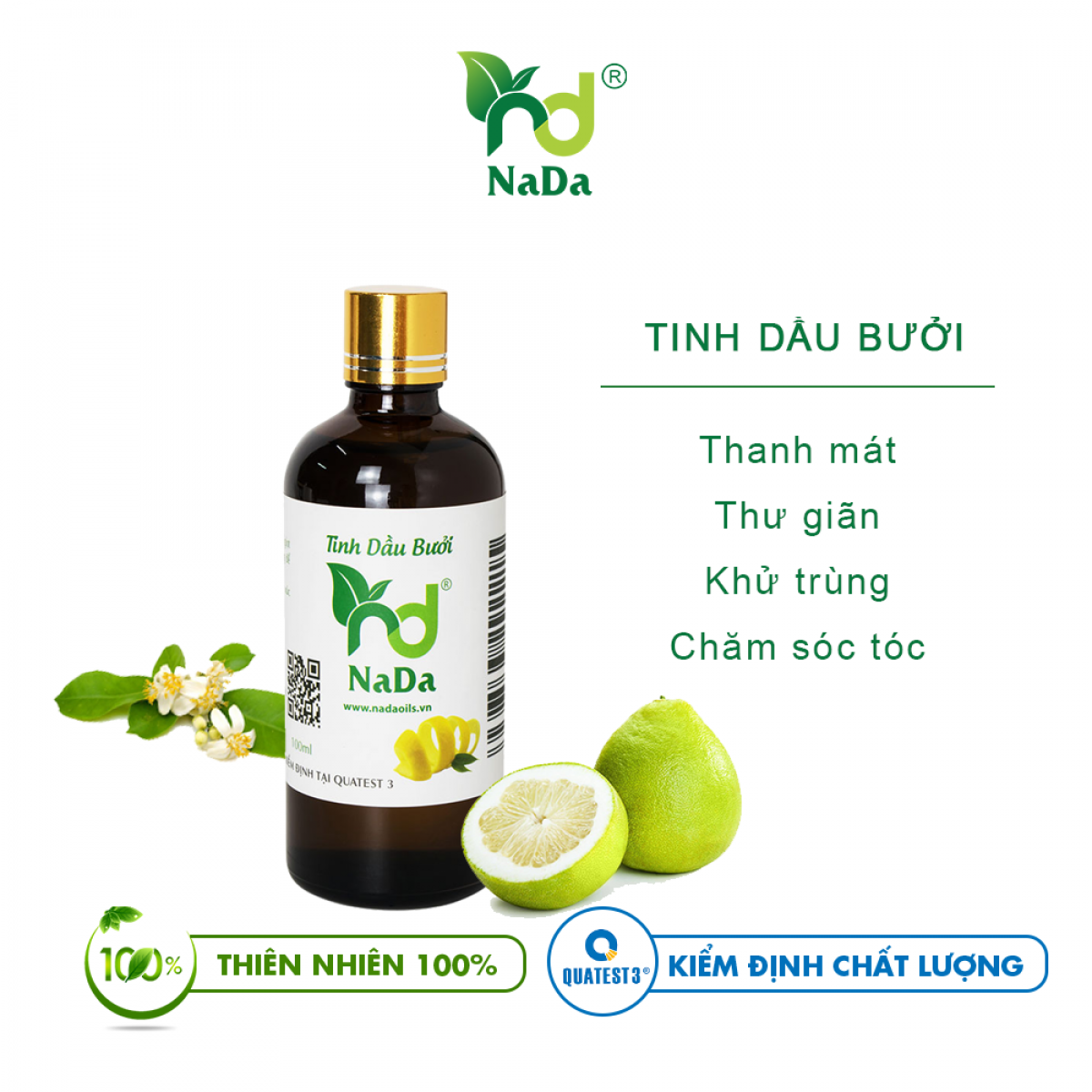 Tinh dầu vỏ bưởi – Grapefruit NaDaOils