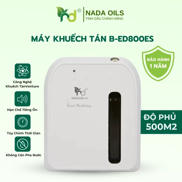 Máy Khuếch Tán NaDa Oils BED-800ES Không Gian Dưới 500m2 - Hình ảnh 2