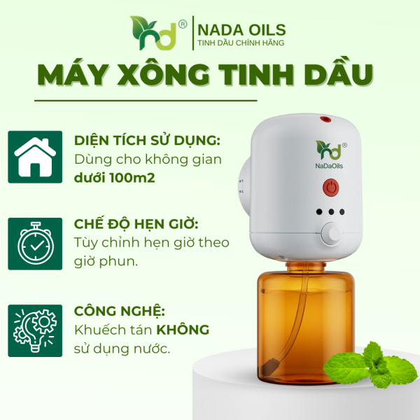 Máy Khuếch Tán Tinh Dầu NaDa Oils A-EM200 - Hình ảnh 3