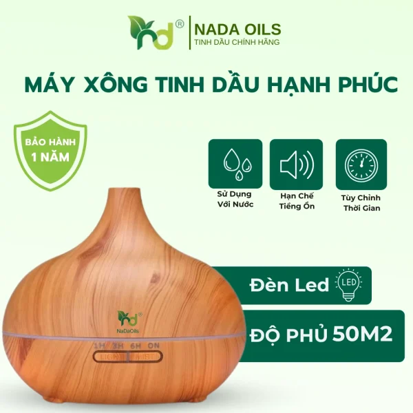 Máy Xông Tinh Dầu Hạnh Phúc Không Gian Dưới 50m2 - Hình ảnh 3