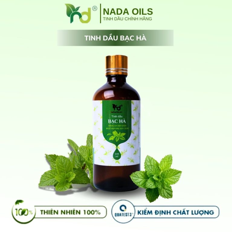 tinh dầu bạc hà