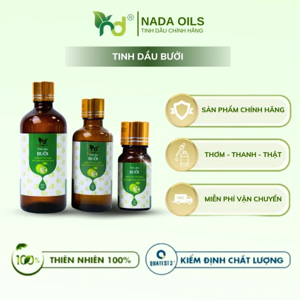 Tinh Dầu Vỏ Bưởi Nguyên Chất 100% Thiên Nhiên - NaDa Oils - Hình ảnh 5
