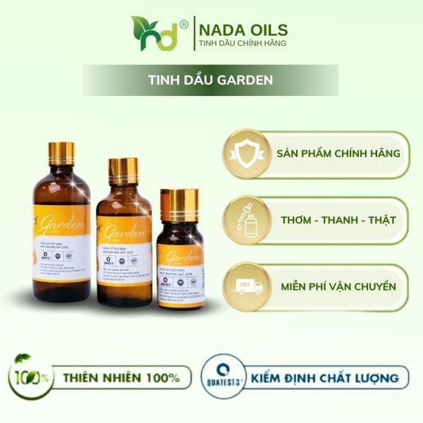 Tinh Dầu Nước Hoa GARDEN - Hình ảnh 5