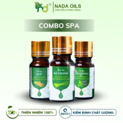 Combo tinh dầu spa nguyên chất NaDa Oils