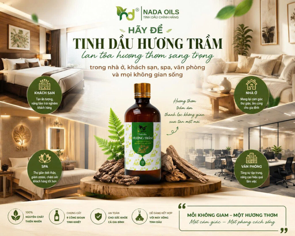 Tinh Dầu Hương Trầm NaDa Oils