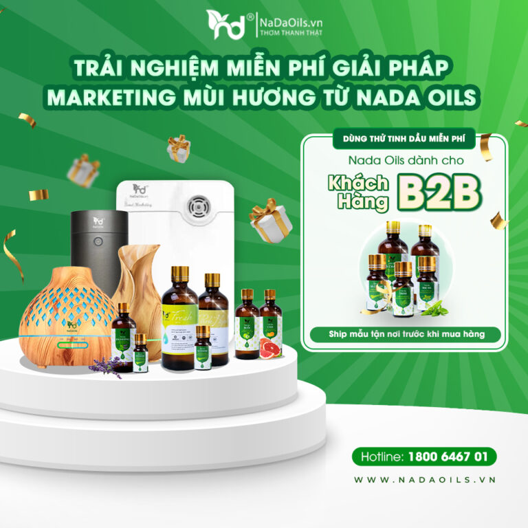dịch vụ dùng thử tinh dầu miễn phí