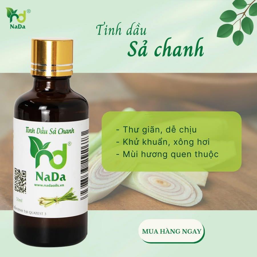 Tinh dầu sả chanh (Lemongrass)