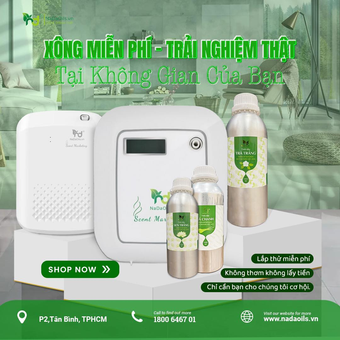 NaDa Oils tiên phong cung cấp giải pháp Marketing hương thơm cho khách hàng B2B