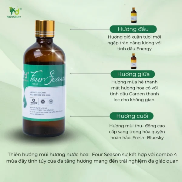 Tinh dầu Mix Độc Quyền Four Season