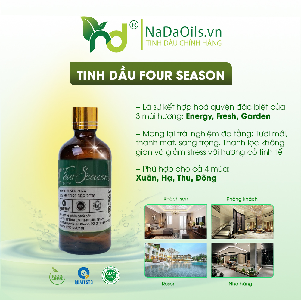 Tinh dầu Mix Độc Quyền Four Season 