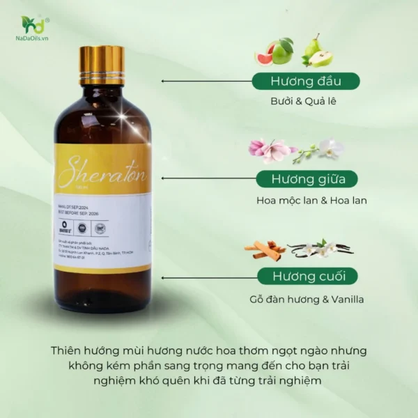 Tinh dầu Mix độc quyền Sheraton - Ảnh 5