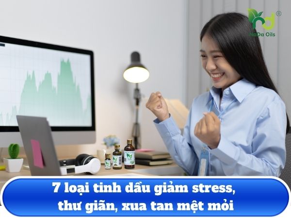 tinh dầu giảm stress