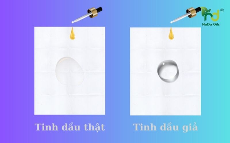 Phân biệt tinh dầu thật và tinh dầu giả