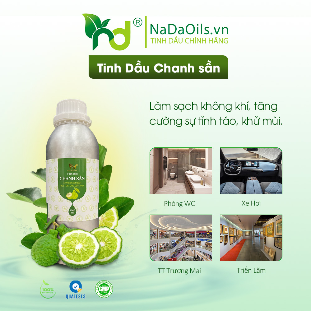 Tinh dầu chanh Sần