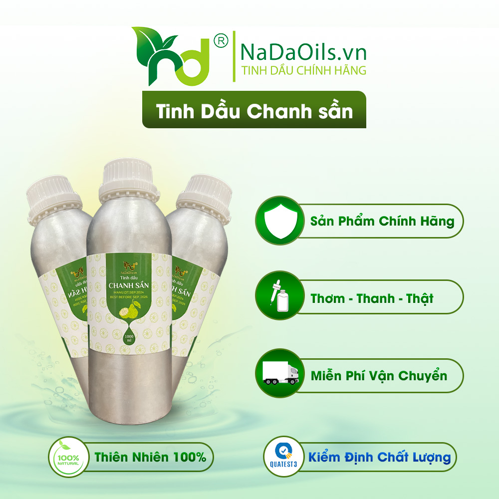 Tinh dầu chanh Sần