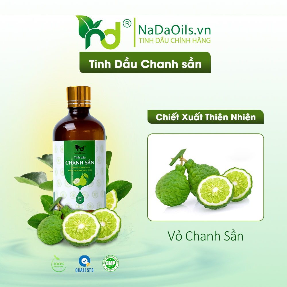 Tinh dầu chanh Sần