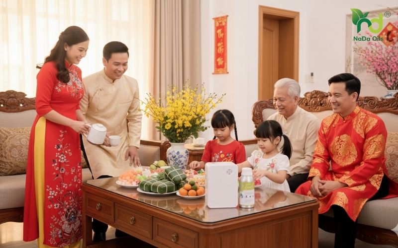 Tinh Dầu Làm Quà Tết 