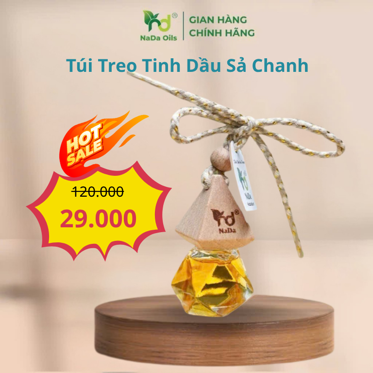 Túi treo tinh dầu Sả Chanh