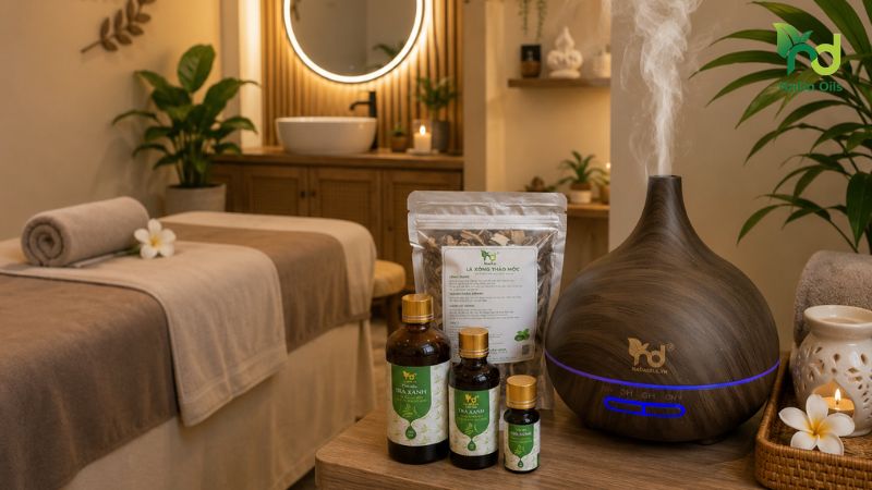 Máy Khuếch Tán Cho Spa Dưới 100m²