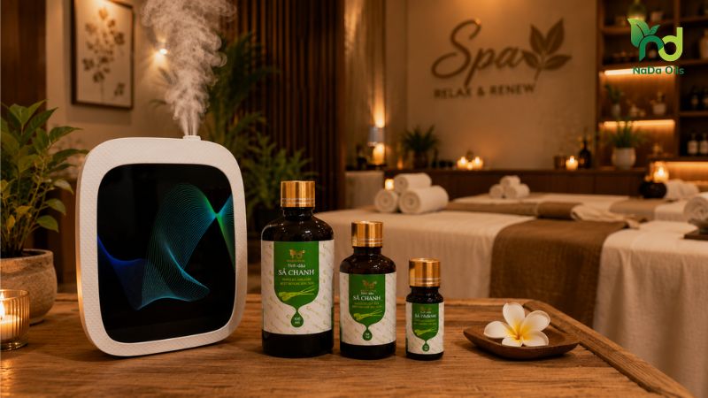 Máy Khuếch Tán Tinh Dầu Cho Spa