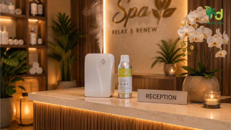 Máy Khuếch Tán Tinh Dầu Cho Spa