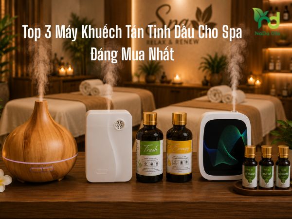 Top 3 Máy Khuếch Tán Tinh Dầu Cho Spa Đáng Mua Nhất