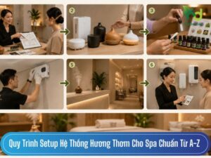 Quy Trình Setup Hệ Thống Hương Thơm Cho Spa Chuẩn Từ A-Z