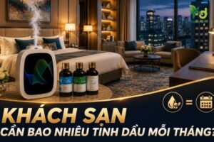 Khách Sạn Cần Bao Nhiêu Tinh Dầu Mỗi Tháng?