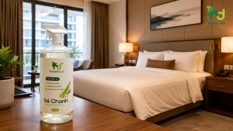Tinh Dầu Xịt Sả Chanh 1L
