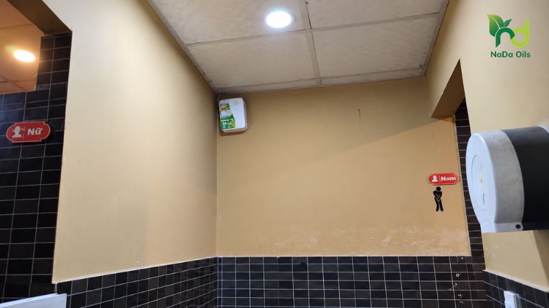 Cách khử mùi nhà vệ sinh khách sạn