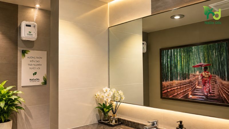 Cách khử mùi nhà vệ sinh khách sạn