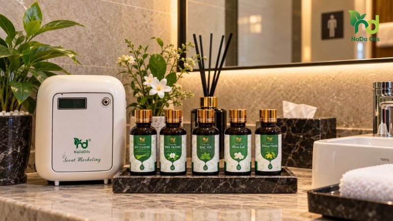 Cách khử mùi nhà vệ sinh khách sạn