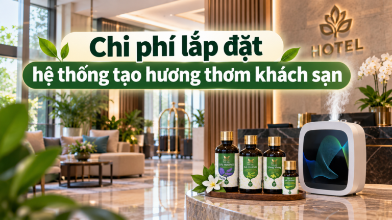 Chi phí lắp đặt hệ thống tạo hương thơm khách sạn bao nhiêu?