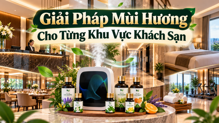 Giải Pháp Mùi Hương Cho Từng Khu Vực Khách Sạn