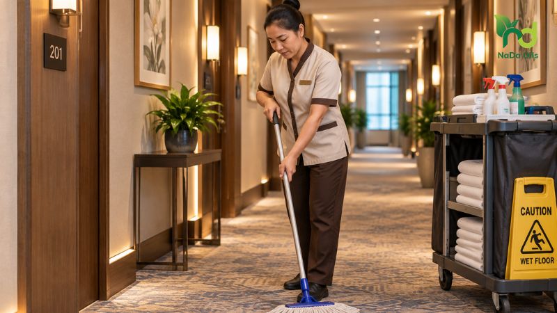 Khử mùi hành lang khách sạn