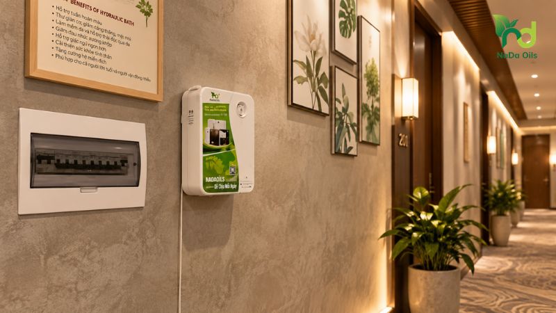 Khử mùi hành lang khách sạn