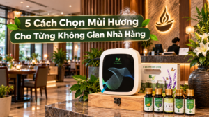 5 Cách Chọn Mùi Hương Cho Từng Không Gian Nhà Hàng