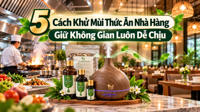 Cách Khử Mùi Thức Ăn Nhà Hàng Hiệu Quả, Giữ Không Gian Luôn Dễ Chịu