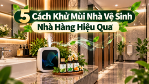 5 Cách Khử Mùi Nhà Vệ Sinh Nhà Hàng Hiệu Quả