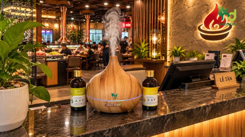 Giải Pháp Mùi Hương Nhà Hàng Lẩu Nướng